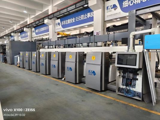 Ew Alta Qualidade 4 Cor Máquina de Impressão Flexo de Alta Velocidade Máquina de Impressão Flexográfica A Preço Baixo
