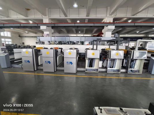 Máquina de impressão Flexo de tipo de unidade de pedido personalizada para poupar tempo e material