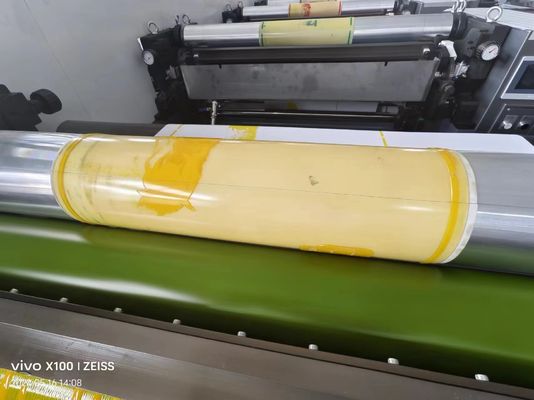 Máquina de Impressão Flexo 4 Cores Impressão em Cartão