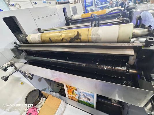 Máquina de Impressão para Saco Não Tecido, 4 Cores Saco Não Tecido Tecido Flexo